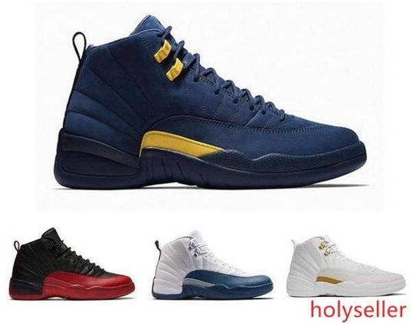 with box 12 12s white gym red dark grey basketball shoes mens women taxi blue suede flu game cny sneakers size 40-47
with box 12 12s white gym red dark grey basketball shoes mens women taxi blue suede flu game cny sneakers size 40-47