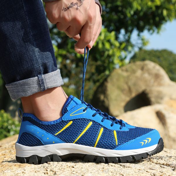 men hiking shoes athletic wear-resistant waterproof outdoor mountain climbing trekking jogging boots trainers size 39-48
men hiking shoes athletic wear-resistant waterproof outdoor mountain climbing trekking jogging boots trainers size 39-48