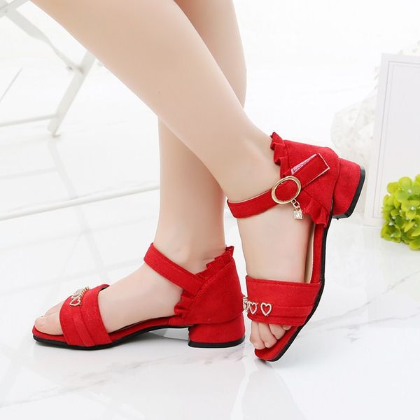 girls sandals summer 2020 new fashion little girl korean high-heeled princess shoes in the big kid non-slip roman shoes 1-16t, Black;red
girls sandals summer 2020 new fashion little girl korean high-heeled princess shoes in the big kid non-slip roman shoes 1-16t, Black;red