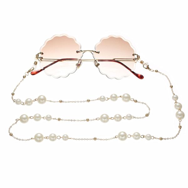 2020 chic fashion reading glasses chain for women metal sunglasses cords casual pearl beaded eyeglass chain for glasses women, Silver
2020 chic fashion reading glasses chain for women metal sunglasses cords casual pearl beaded eyeglass chain for glasses women, Silver