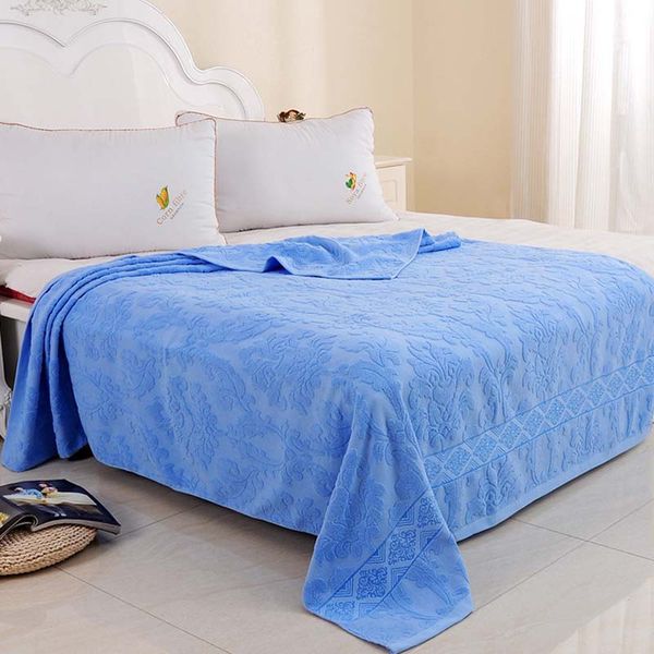 jacquard cotton towel thread blanket for adults kids soft breathable bedspread bedclothes summer throw blankets on sofa/bed
jacquard cotton towel thread blanket for adults kids soft breathable bedspread bedclothes summer throw blankets on sofa/bed
