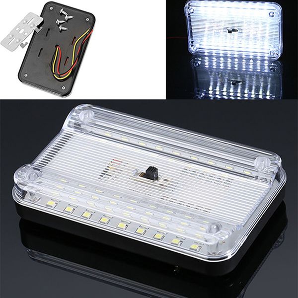 12v 36 smd auto car dome led light ceiling interior rectangular white lamp 115 x 72 x 15mm
12v 36 smd auto car dome led light ceiling interior rectangular white lamp 115 x 72 x 15mm