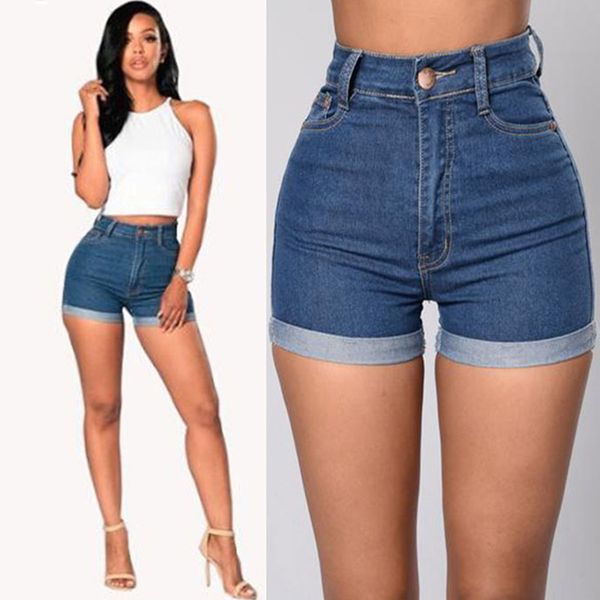 normov women shorts blue high waist with pockets button imitation damin pantalones cortos summer femme shorts plus size, White;black
normov women shorts blue high waist with pockets button imitation damin pantalones cortos summer femme shorts plus size, White;black