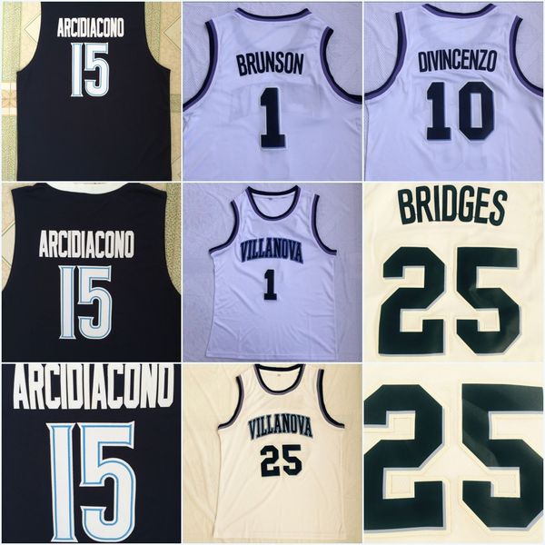 NCAA Final Four Villanova Wildcats Jersey #1 Jalen Brunson #10 Donte DiVincenzo #25 Mikal Bridges Basketball Jerseys S-3XL Fast Shipping
NCAA Final Four Villanova Wildcats Jersey #1 Jalen Brunson #10 Donte DiVincenzo #25 Mikal Bridges Basketball Jerseys S-3XL Fast Shipping