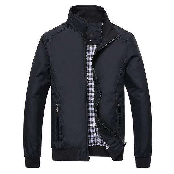 men's jackets spring autumn 2021 mandarin collar business solid waterproof dress for men bomber jacket coat, Black;brown
men's jackets spring autumn 2021 mandarin collar business solid waterproof dress for men bomber jacket coat, Black;brown