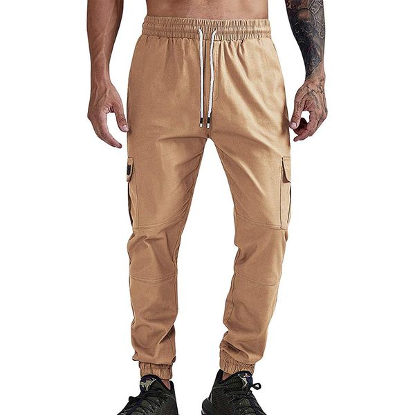 adisputent 2020 men's casual sports pants gathered foot pockets fitness pants woven trousers overalls men gym basic sweatpants, Black
adisputent 2020 men's casual sports pants gathered foot pockets fitness pants woven trousers overalls men gym basic sweatpants, Black