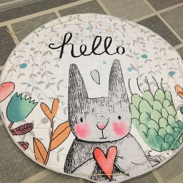 new 2020 colorful rug cartoon rabbit animal baby play mat toy storage bag,nursery rug anti-slip baby room decoration game mat
new 2020 colorful rug cartoon rabbit animal baby play mat toy storage bag,nursery rug anti-slip baby room decoration game mat