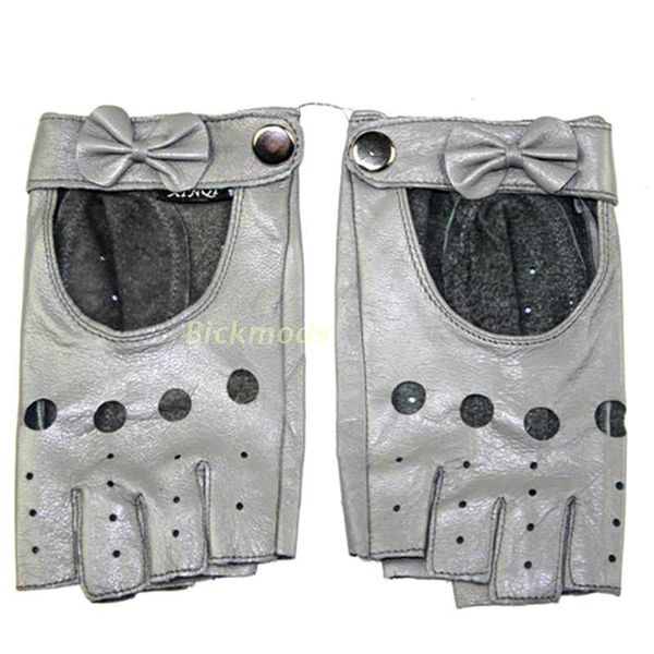 leather half finger glove female fashion thin hollow style short outdoor sports ride driving lady no finger sheepskin gloves, Blue;gray
leather half finger glove female fashion thin hollow style short outdoor sports ride driving lady no finger sheepskin gloves, Blue;gray