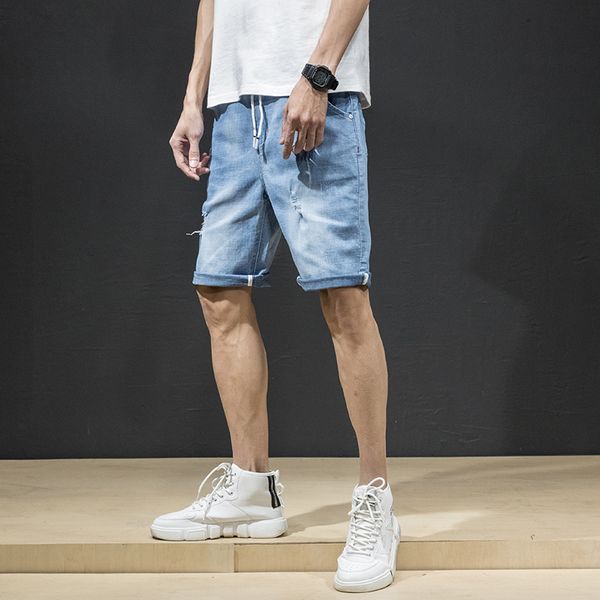 ready stockdiscount price - spring and summer denim shorts light blue casual denim shorts
ready stockdiscount price - spring and summer denim shorts light blue casual denim shorts