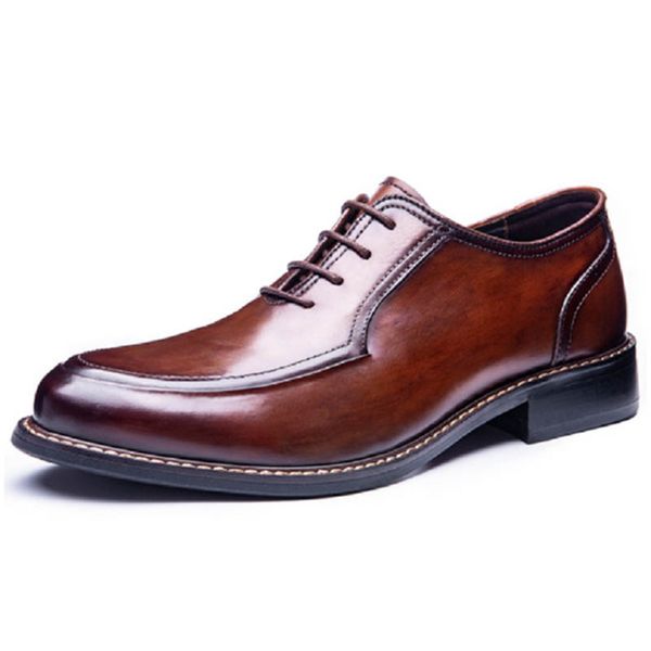 business formal dress color genuine fashion design cowhide leather shoes suit wedding shoes handmade men's derby, Black
business formal dress color genuine fashion design cowhide leather shoes suit wedding shoes handmade men's derby, Black