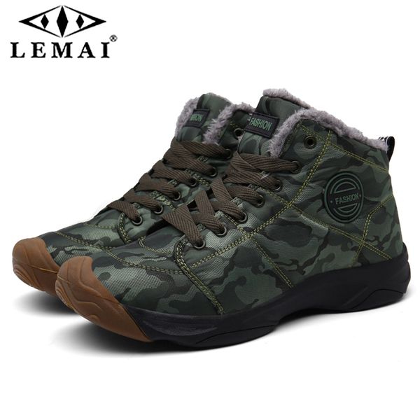 lemai 2019couples cotton shoes men's winter warm high men's shoes casual non-slip women's waterproof snow boots, Black
lemai 2019couples cotton shoes men's winter warm high men's shoes casual non-slip women's waterproof snow boots, Black