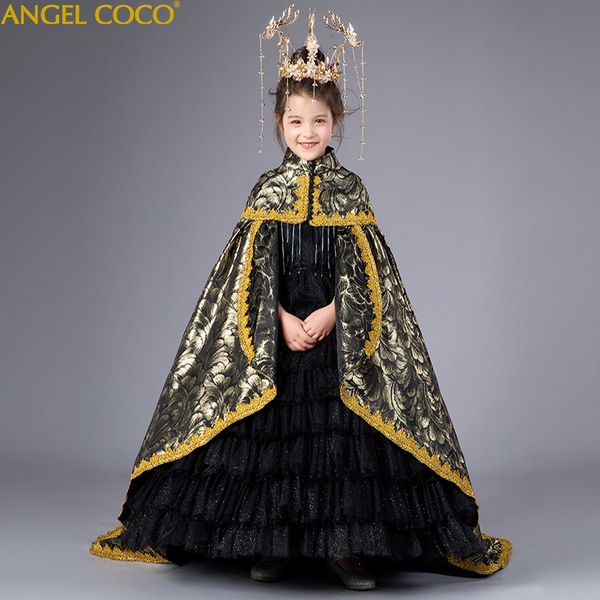 2pcs ropa juvenil dress shawl children kids dresses for girls party wedding gown bronzing girls princess dress vestidos infantil, Red;yellow
2pcs ropa juvenil dress shawl children kids dresses for girls party wedding gown bronzing girls princess dress vestidos infantil, Red;yellow