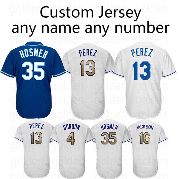 Custom Game Jersey Kansas Jersey City Royals 35 Eric Hosmer 16 Bo Jackson 5 George Brett 13 Salvador Perez 100% Stitched number any name
Custom Game Jersey Kansas Jersey City Royals 35 Eric Hosmer 16 Bo Jackson 5 George Brett 13 Salvador Perez 100% Stitched number any name