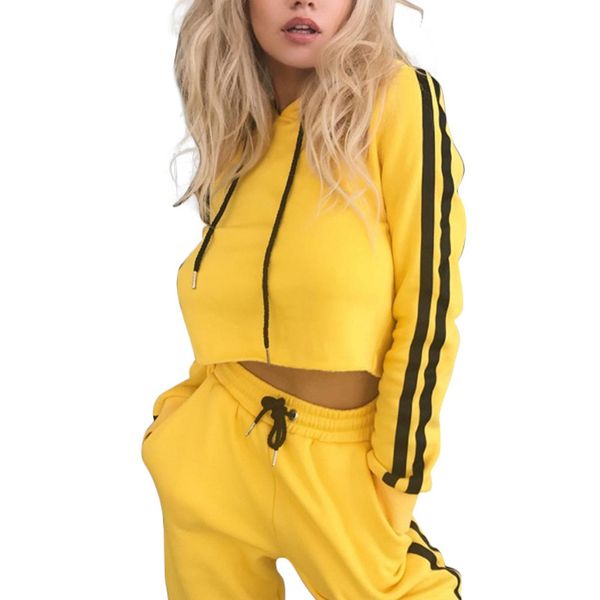2 piece set bodycon tracksuit women full sleeve hoodies pullover yellow pants suits casual clothes outfits for women t7, Gray
2 piece set bodycon tracksuit women full sleeve hoodies pullover yellow pants suits casual clothes outfits for women t7, Gray