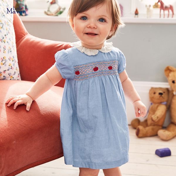little maven new arrvial girls dress apple applique girls princess party dresses toddlers summer dress kids clothing dresses, Red;yellow
little maven new arrvial girls dress apple applique girls princess party dresses toddlers summer dress kids clothing dresses, Red;yellow