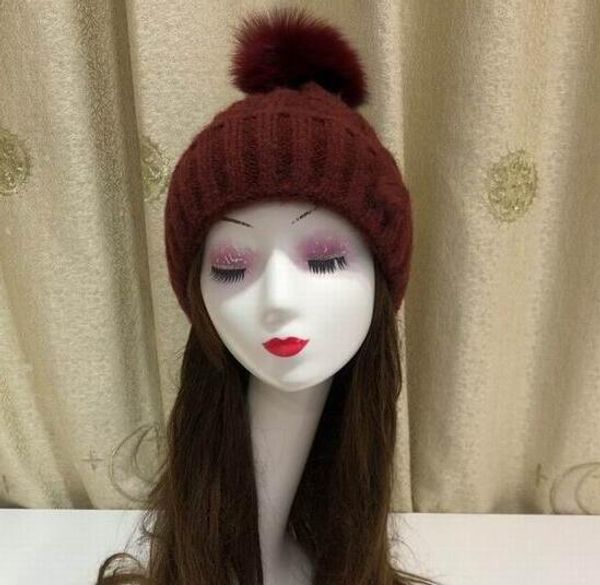 2019 new arrival fashion knitting cotton hats women winter warm red long hats with hair ball hat with box, Blue;gray
2019 new arrival fashion knitting cotton hats women winter warm red long hats with hair ball hat with box, Blue;gray