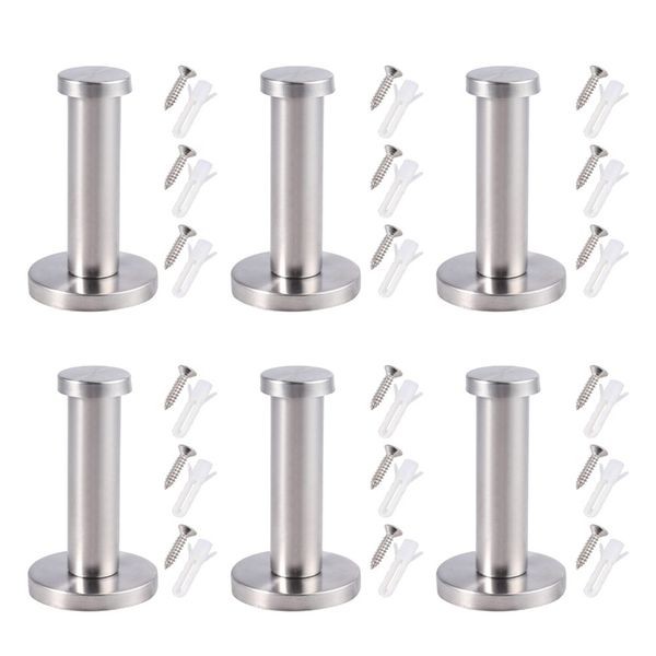 6 pcs for stainless steel wall-mount towel hook coat hanger for bathroom hanger heated towel bath hook
6 pcs for stainless steel wall-mount towel hook coat hanger for bathroom hanger heated towel bath hook
