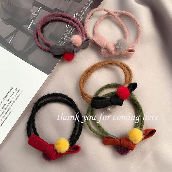 1pc hair rope for girls simple christmas plush hair ring woolen bow mohair small ball cute rubber band g0409
1pc hair rope for girls simple christmas plush hair ring woolen bow mohair small ball cute rubber band g0409