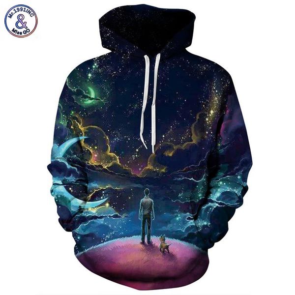 mr .1991inc цветные облака sky hoodies мужчины / женщины 3d толстовки печати человек и собака с капюшоном унисекс спортивные костюмы топы, Black
mr .1991inc цветные облака sky hoodies мужчины / женщины 3d толстовки печати человек и собака с капюшоном унисекс спортивные костюмы топы, Black