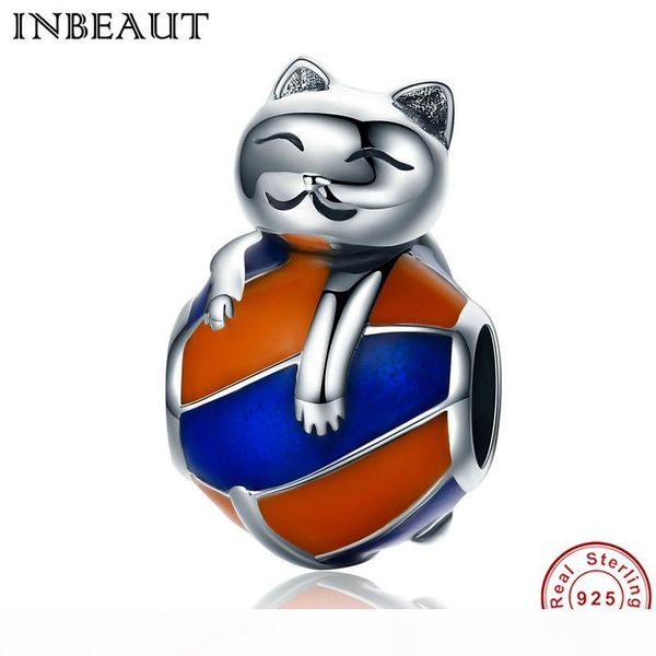 inbeaut genuine 925 sterling silver cute smile naughty cat colourful enamel beads fit designer bracelet & bangles jewelry, Black
inbeaut genuine 925 sterling silver cute smile naughty cat colourful enamel beads fit designer bracelet & bangles jewelry, Black