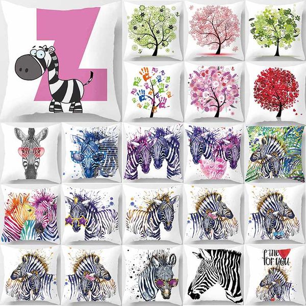 beauty zebra trees pattern pillow case water color trees square pillow cases throw cover 45*45cm
beauty zebra trees pattern pillow case water color trees square pillow cases throw cover 45*45cm