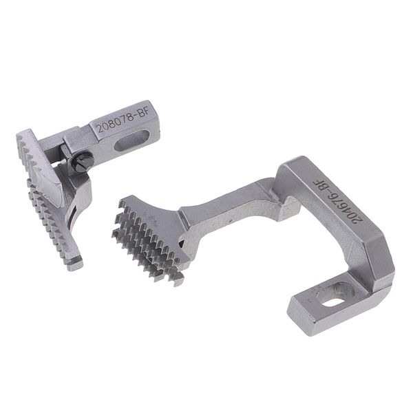 industrial sewing machine feed dog 204676/208078-bf set for pegasus m700, Black
industrial sewing machine feed dog 204676/208078-bf set for pegasus m700, Black