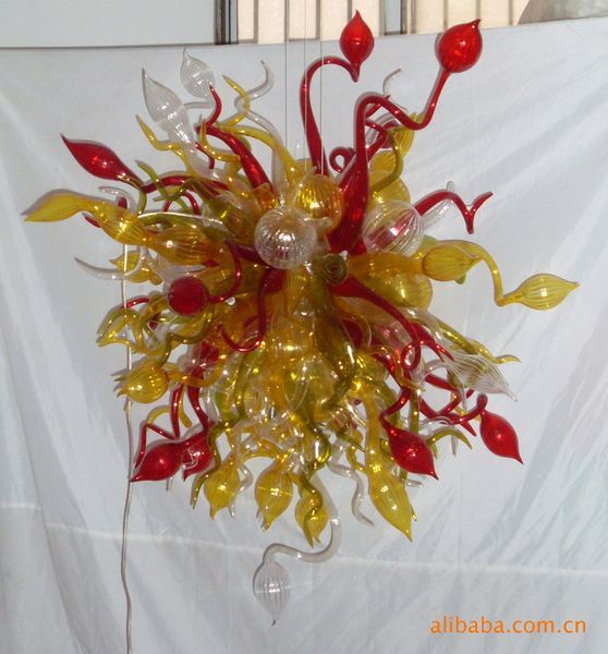 yellow 100% hand made blown glass chandelier modern art glass hanging led pendant lamps chihuly style customized glass chandelier light
yellow 100% hand made blown glass chandelier modern art glass hanging led pendant lamps chihuly style customized glass chandelier light