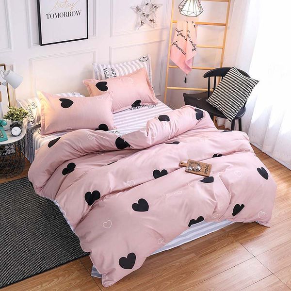 4pcs luxury pink lovely bedding set children cartoon printing duvet cover set single twin full king sheets pillowcases bed linings
4pcs luxury pink lovely bedding set children cartoon printing duvet cover set single twin full king sheets pillowcases bed linings