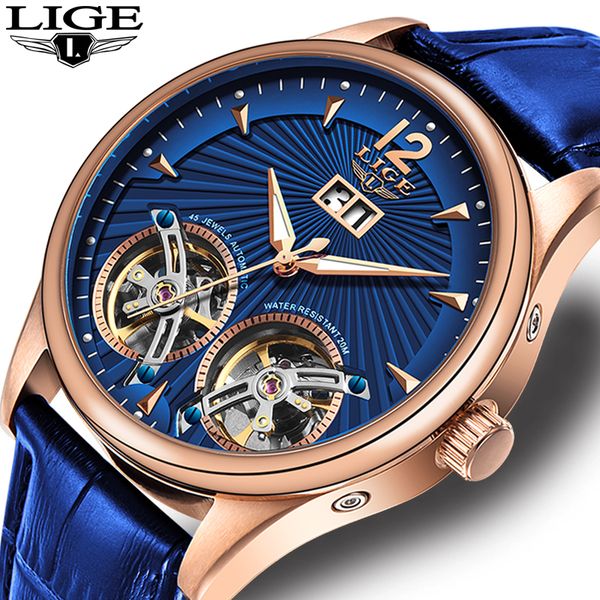 lige waterproof sport men watches men double watch automatic mechanica clock relogios masculino, Slivery;brown
lige waterproof sport men watches men double watch automatic mechanica clock relogios masculino, Slivery;brown