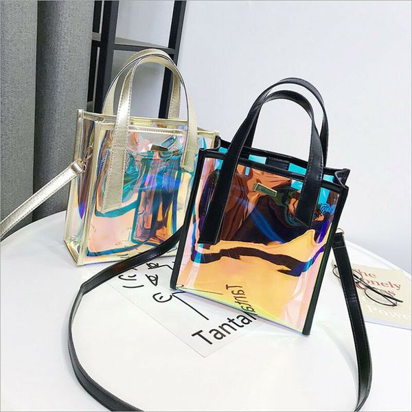 holographic laser messenger bag jelly color bag transparent hologram handbag for women composite ladies shoulder handbag
holographic laser messenger bag jelly color bag transparent hologram handbag for women composite ladies shoulder handbag