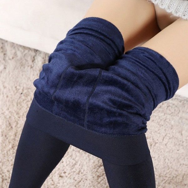 women heat fleece winter stretchy leggings warm fleece lined slim thermal pants h9, Black
women heat fleece winter stretchy leggings warm fleece lined slim thermal pants h9, Black