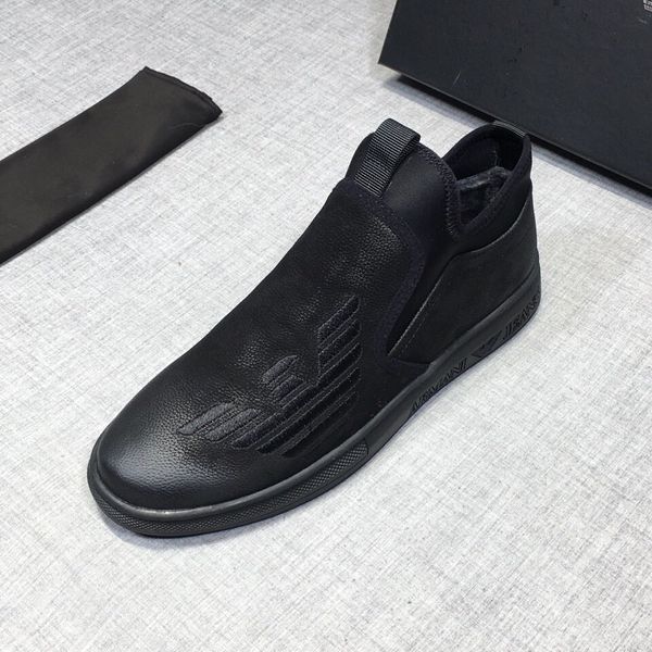 new style high-end luxury men's casual outdoor shoes fashion design brand platform high-men's shoes leather upper versatile style, Black 
new style high-end luxury men's casual outdoor shoes fashion design brand platform high-men's shoes leather upper versatile style, Black
