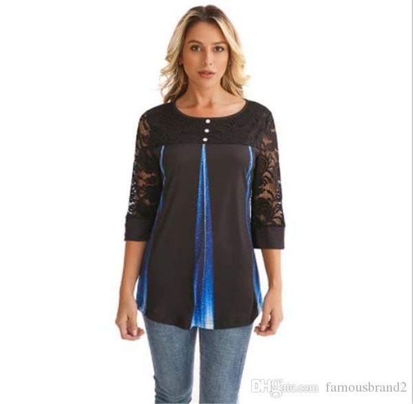 designer lace tshirts long sleeve crew neck floral print female summer clothing casual apparel womens spring new, White
designer lace tshirts long sleeve crew neck floral print female summer clothing casual apparel womens spring new, White