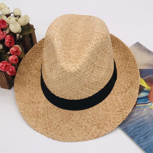 korean version of natural lafite hand-woven travel seaside holiday sunshade sun-block straw hat fcmlfc-47, Blue;gray
korean version of natural lafite hand-woven travel seaside holiday sunshade sun-block straw hat fcmlfc-47, Blue;gray