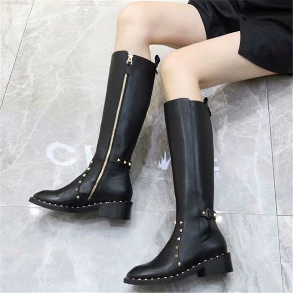 2019 new designer luxury women shoes fashion luxury designer women shoes rivets brand boots kneee boots fashion women boots, Black
2019 new designer luxury women shoes fashion luxury designer women shoes rivets brand boots kneee boots fashion women boots, Black