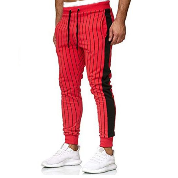 men's striped casual pants autumn and winter fashion man jogging fitness pants male hip hop trousers clothes long pant, Black
men's striped casual pants autumn and winter fashion man jogging fitness pants male hip hop trousers clothes long pant, Black