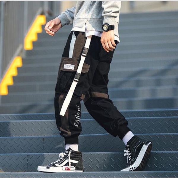 m-5xl plus size hip hop multi pockets ribbon cargo pants hip hop harajuku streetwear elastic sweatpant casual men trouser jogger, Black
m-5xl plus size hip hop multi pockets ribbon cargo pants hip hop harajuku streetwear elastic sweatpant casual men trouser jogger, Black