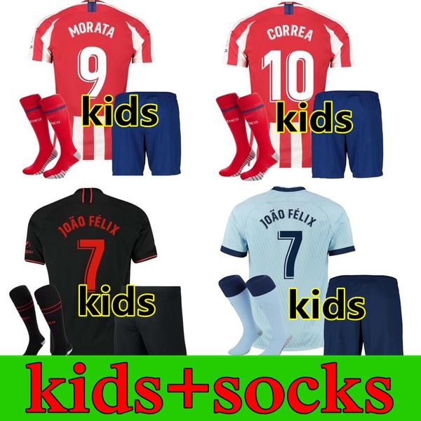2020 atletico kids kit joão félix madrid home away 3rd soccer jersey koke soccer shirt saul diego costa 19 20 boys short football, Black
2020 atletico kids kit joão félix madrid home away 3rd soccer jersey koke soccer shirt saul diego costa 19 20 boys short football, Black