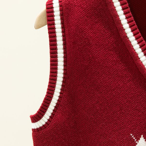 childrenswear новый стиль 2019 детский свитер жилет мальчика девочки трикотажное чистый хлопок пряжа студенты милая декольте школа un, White
childrenswear новый стиль 2019 детский свитер жилет мальчика девочки трикотажное чистый хлопок пряжа студенты милая декольте школа un, White