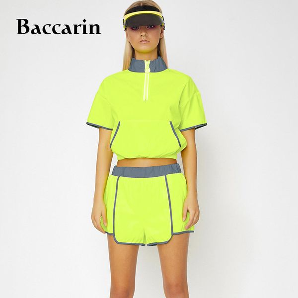 2019 summer women two piece set crop high waist patchwork reflective 2 piece streetwear festival tracksuit outfits, White
2019 summer women two piece set crop high waist patchwork reflective 2 piece streetwear festival tracksuit outfits, White