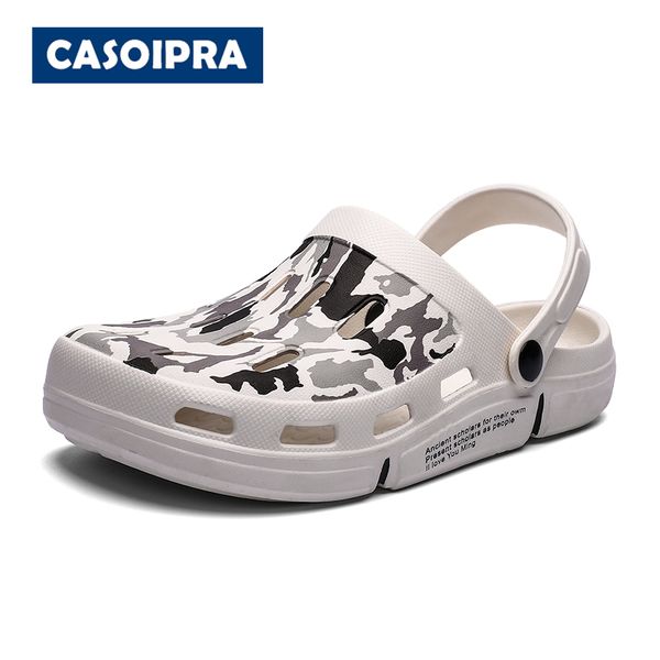 casoipra hole men summer shoes quick-drying crocks crocse beach swimming slippers sandals garden shoes flip flops, Black
casoipra hole men summer shoes quick-drying crocks crocse beach swimming slippers sandals garden shoes flip flops, Black