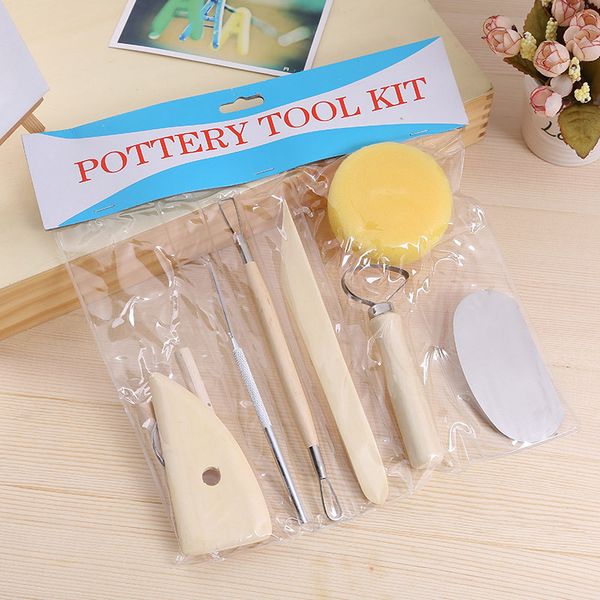 ceramics clay sculpture modelling kit wooden handle pottery tools set stainless steel pottery
ceramics clay sculpture modelling kit wooden handle pottery tools set stainless steel pottery