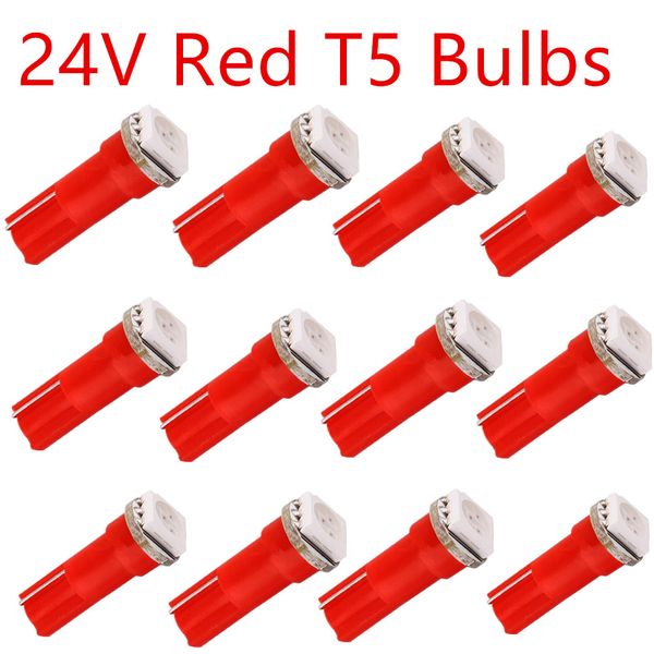 20 x car interior light t5 smd 15 58 74 24v 12v dashboard led drl signal lighting instrument bulbs red/blue/green/ice blue/white
20 x car interior light t5 smd 15 58 74 24v 12v dashboard led drl signal lighting instrument bulbs red/blue/green/ice blue/white