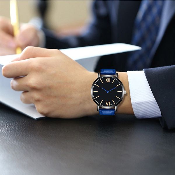 fashion design leather band analog alloy quartz wrist men's watch wrist party decoration suit dress watch gifts male man boyfrie, Slivery;brown
fashion design leather band analog alloy quartz wrist men's watch wrist party decoration suit dress watch gifts male man boyfrie, Slivery;brown