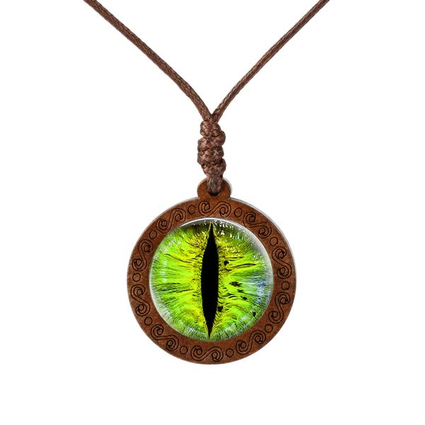 fashion dragon eye pendant, eye jewelry, glass dome, cabochon, wooden necklaces for men and women, fashion chain, Silver
fashion dragon eye pendant, eye jewelry, glass dome, cabochon, wooden necklaces for men and women, fashion chain, Silver