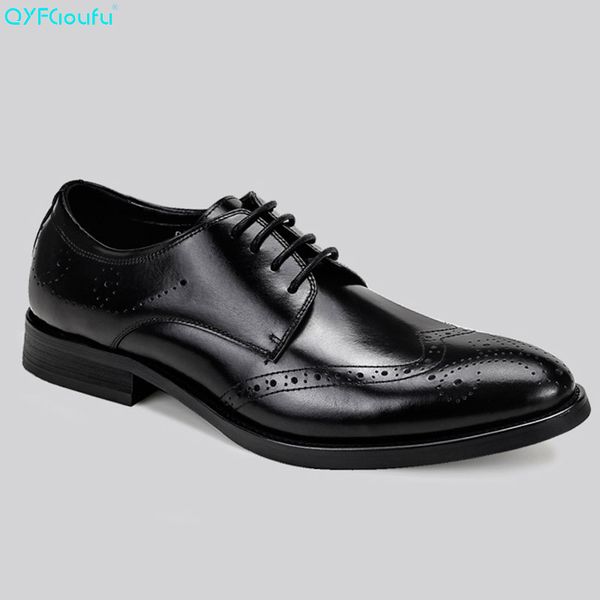qyfcioufu italian brogues men dress shoes genuine leather cow leather black brown wine red luxury shoes oxford
qyfcioufu italian brogues men dress shoes genuine leather cow leather black brown wine red luxury shoes oxford