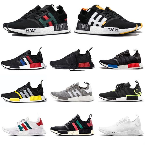 2019 mens brand sneakers nmd r1 nast primeknit thunder bee japan black white running shoes atmos tri-color womens trainers szie 36-45, White;red
2019 mens brand sneakers nmd r1 nast primeknit thunder bee japan black white running shoes atmos tri-color womens trainers szie 36-45, White;red