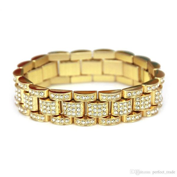 luxury diamond designer bracelet fashion hip hop bracelets individuality trend mens bracelets golden jewelry accessories quality, Black
luxury diamond designer bracelet fashion hip hop bracelets individuality trend mens bracelets golden jewelry accessories quality, Black