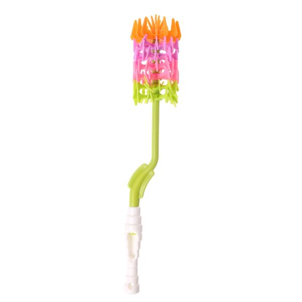 Rainbow 360 Rotation Silicon Baby Milk Feeding Bottle Brush Nipple Cleaning Tool U50F
Rainbow 360 Rotation Silicon Baby Milk Feeding Bottle Brush Nipple Cleaning Tool U50F