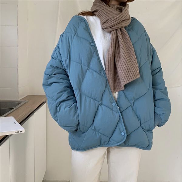 winter fashion casual down jackets women solid simple fresh stylish warm coat loose jacket womens clothing thicken outwear, Black
winter fashion casual down jackets women solid simple fresh stylish warm coat loose jacket womens clothing thicken outwear, Black